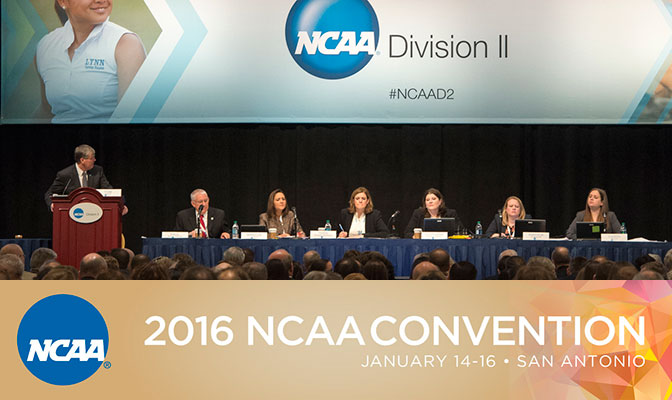 The 2016 NCAA Convention takes places this week in San Antonio.
